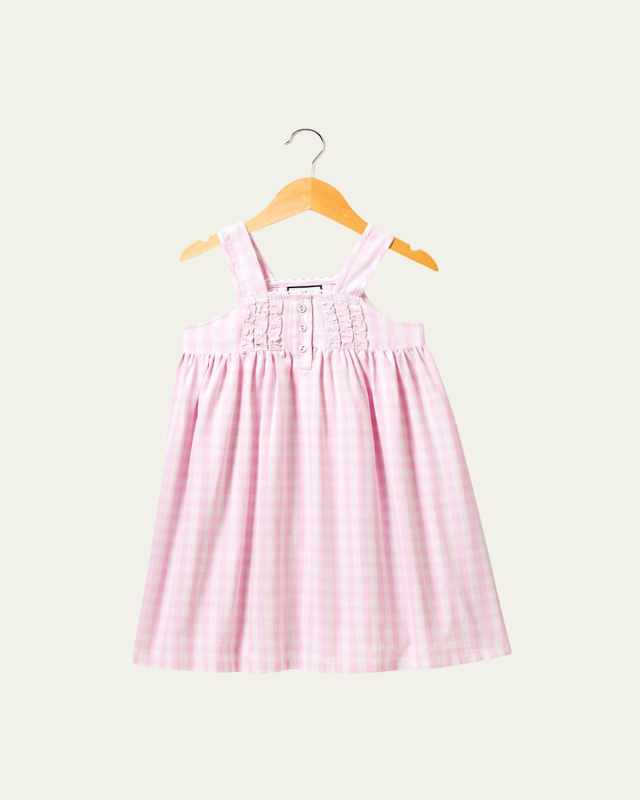 Charlotte Gingham Nightgown, Size 6M-